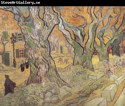 Vincent Van Gogh The Road Menders (nn04)